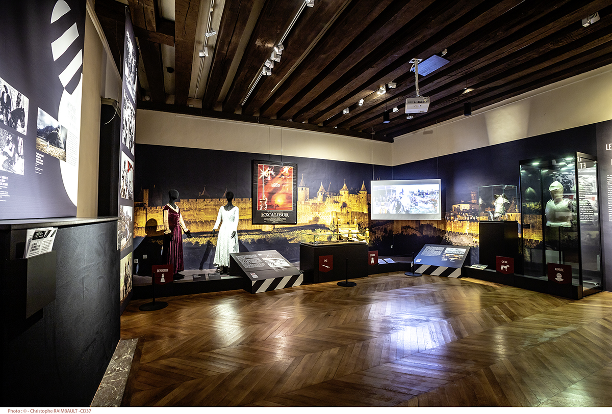 Exposition "Loches fait son cinéma" en la cité royale de Loche