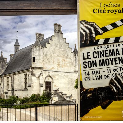 Exposition "Loches fait son cinéma" en la cité royale de Loche